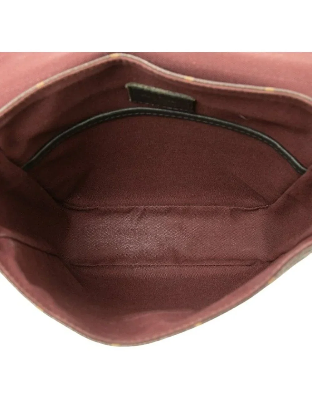 Louis Vuitton Monogram Macassar Bath PM Crossbody Shoulder Bag Brown Black